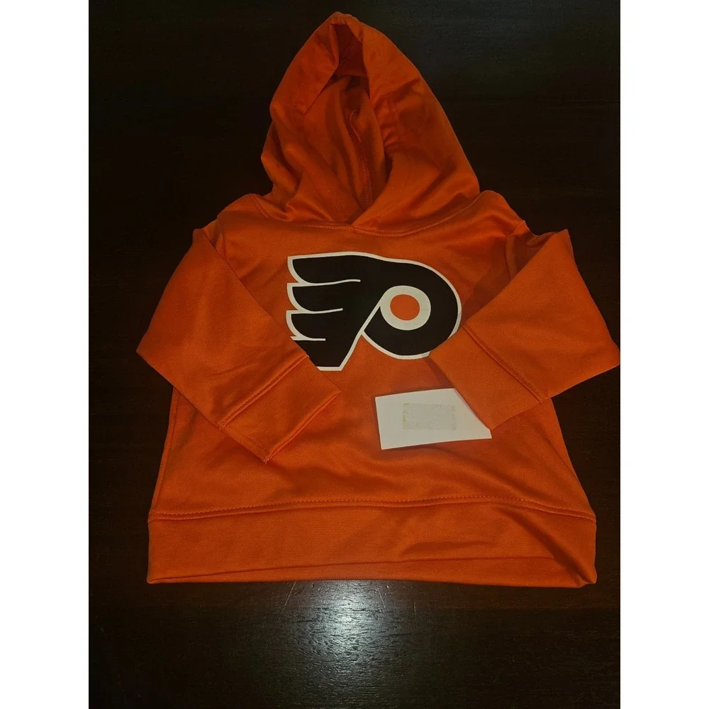 NHL Philadelphia‎ Flyers Orange Sweatshirt Hoodie Youth Size 12 months NWT